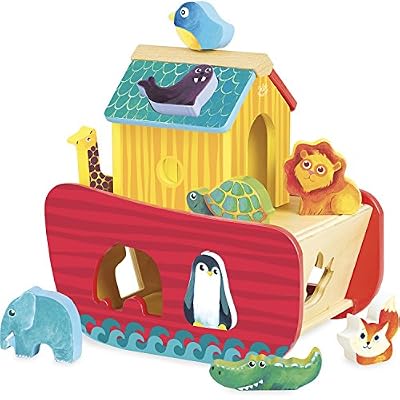 Vilac- Arche des Animaux des Formes, 2429, Multicolore