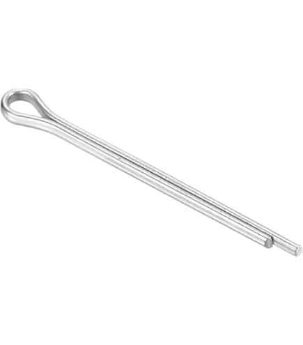 Sourcing Map Single Hole Clevis Pins - 4mm X 35mm Flat Head 304 Stainless Steel Link Hinge Pin 20Pcs - View #7