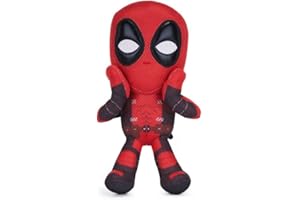 UKTOYWORLD Marvel Soft Toy Deadpool Shocked Plush 12 Inch Deadpool and Wolverine Soft Toys