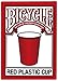 Produktbild Fahrrad roten Plastikbecher Spielkarten Bicycle Red Plastic Cup Playing Cards