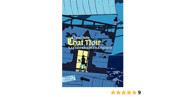 Amazon Fr Chat Noir 2 Le Naufrage De L Ile Maudite Folio Junior A Partir De 9 Ans Darko Yann Livres