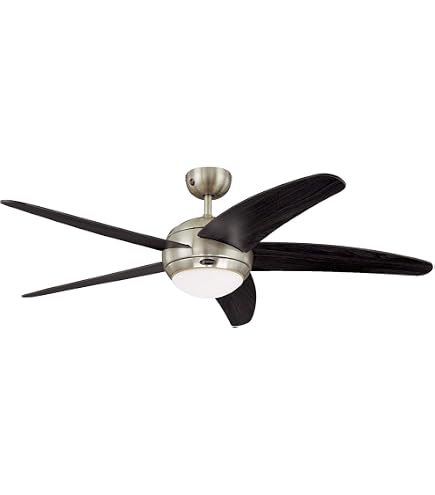 Westinghouse 6564940 Asta Di Prolunga Per Ventilatore A Soffitto, Nichel Spazzolato