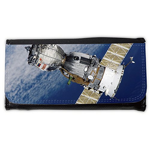 Preisvergleich Produktbild Portemonnaie Geldbörse Brieftasche / / M00290199 Satelliten Sojus-Raumschiff / / Large Size Wallet