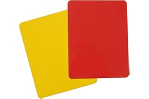 FRXVUC Fußball-Schiedsrichter-Karte, Disziplinarkarten, Gelbe und Rote Karte Fußball Schiedsrichter, Rote und Gelbe Karte des Fußballs, Schiedsrichter-Tool für Fußballspiele für den Wettbewerb
