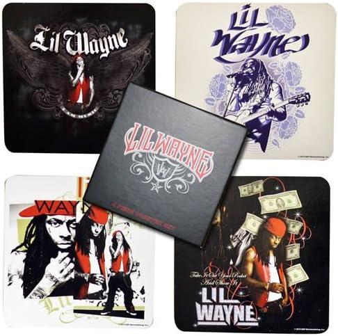 Lil Wayne 4 Coaster Set