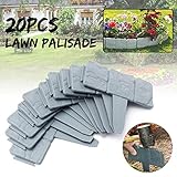 ♢ El paquete incluye: 20pcs borde jardín. Tamaño: alrededor de 245x100mm (LXW).