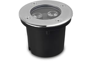 WISDOM LINE FARETTO LED WISDOM DA INCASSO PER ESTERNI DA 3W 270LM SEGNAPASSO CALPESTABILE IMPERMEABILE IP65 DISPONIBILE A LUCE BIANCO CALDO 3000°K