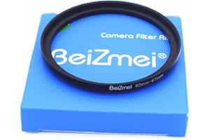 BEIZMEI Filter Adapter von 62 mm auf 67 mm, kompatibel mit allen 62 mm, Objektiv mit 67 mm, UV, ND, CPL, Filter, 62 mm Objektiv zu 67 mm, Filter (62-67 mm)