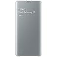 Samsung Original Galaxy S10 Protective Clear View Folio Cover Case - White