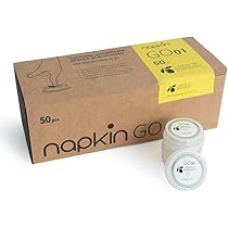 100 Bavagli Monouso Impermeabili In Polietilene Con Tasca Raccogli Cibo Per Anziani E Soggetti Allettati - Foto 5