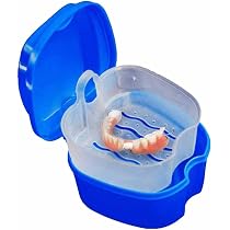 Aufbewahrungsbox Für Zahnspangen & Retainer – Türkis, Robust Mit Sicherheitsverschluss | 7,6x6,3x2,5 Cm