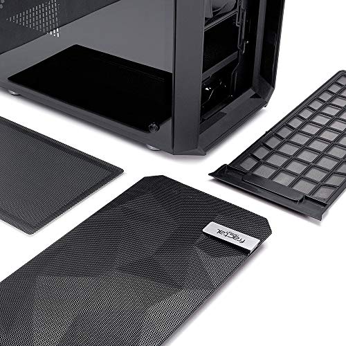 Fractal Design meshify C Templado Cristal ATX mATX ITX Caja de Ordenador       Negro