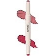 Swiss Beauty Craze Duo Non transferable Lipstick | 2-in-1 Long lasting Lip Colours with Satin Matte Finish | Shade- Terrafic Pink, 2g