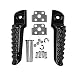 Tengchang Motorcycles Footrests Foot Pegs For Kawasaki Ninja ZX6R 2009 2010 2011 2012 Ninja ZX10R 2008-2010