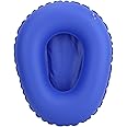 DEWIN Inflatable Bedpan,Portable Contoured Bedpan Anti-Bedsore Toilet Urinal with Ergonomic Pressure Relief Design Medical Bedpan for Elderly Bedridden 32 * 25cm (Blue)