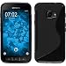 Produktbild PhoneNatic Case kompatibel mit Samsung Galaxy Xcover 4 / 4s - schwarz Silikon Hülle S-Style + 2 Schutzfolien