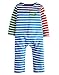 Joules Boys Hotch Potch Babygrow - Electric Blue Stripe