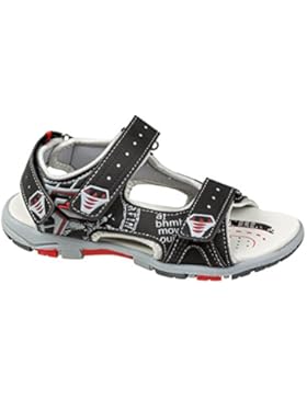 GIBRA® Trekkingsandalen für Kinder, mit Klettverschluss, schwarz, Gr. 25-36