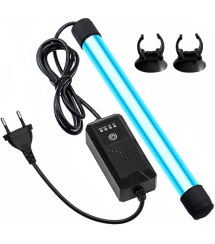 Lampada Sterilizzatrice UV Per Acquario 11W - Con Timer, Impermeabile, Per Pulizia Acqua - Foto 8