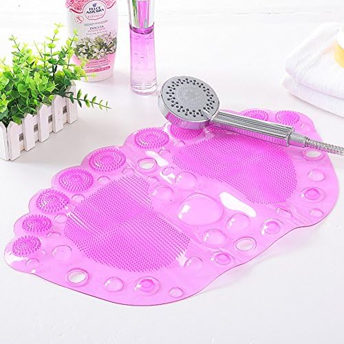 Big Feet Bath Mat/Non-slip Mat/Bathroom Mats/Shower Bath Mat/Suction Cup Feet-C 36x58cm(14x23inch)