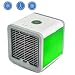 Produktbild SHANLY Persönliche 3-in-1 Klimaanlage Tragbare Mini USB Arctic Air Desktop Luftbefeuchter und Luftreiniger Luftkühler Fan (7 LED Farben)