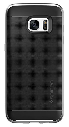 Spigen 556CS20144 - Funda para Samsung Galaxy S7 Edge Color Negro y Plata Spigen 556CS20144 - Funda para Samsung Galaxy S7 Edge Color Negro y Plata