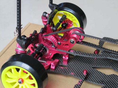 Rcmodelpart Alloy & Carbon Rc 1/10 4wd Drift Racing Car Frame Kit for 1:10 Sakura D3 Cs