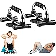 Aputue Push Up Bars, Push Up Stands with Suction Cup, Push Up Board with Non-Slip Foam Grips, Sturdy Structure Push Up Bars for Men and Women, Push Up Handles for Floor Workout, Strength Training