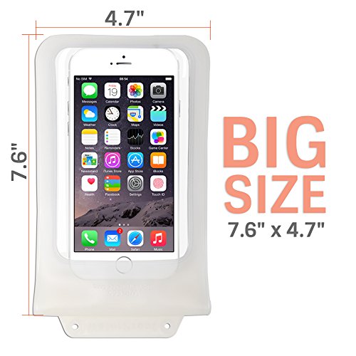 DiCAPac WP-565 Wasserdichte Smartphone HÃ¼lle fÃ¼r Displays bis 6