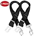 Produktbild Aodoor Auto Hunde Sicherheitsgurt Hundegurt Sicherheitsgeschirr Hunde Adapter Autosicherheitsgurt Schwarz 18-27.5in 2 pack