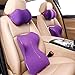 Produktbild Taillenkissen / Kopfstütze HuanLeBao Arbeiten Sie neuestes ergonomisches Entwurfs-Nackenkissen-Sitzkissen für Auto / Haus / Büro um , Purple