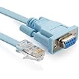 Cisco Console Cable Rj45-To-Db9, Blue, ( Pack Of 1)