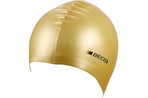 BECO BABY CARRIER Beco Silikonhaube Metallic Gorro de natación, Unisex Adulto