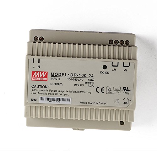 Preisvergleich Produktbild MEAN WELL Hutschienen Netzteil 100W 24V 4,2A