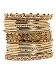 Bindhani Traditional Wedding Gold-Plated Bangles Bracelets Set For Women (Mehandi ) RS.291.00