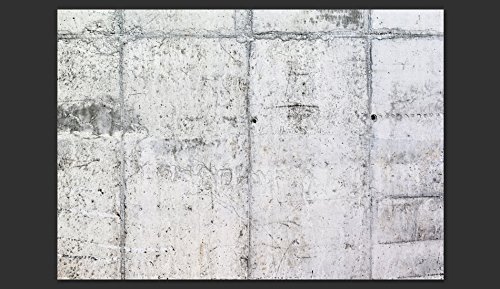 FOTOTAPETE 400×280 cm – VLIES TAPETE PREMIUM – PROFI QUALITÄT – Top moderne Wanddeko – Riesen Wandbild – Top Design Tapete – Neue exklusive Edition mit noch besser Druckauflösung – Deutsches Premium Vlies – Beton f-A-0332-a-a - 2
