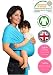 YogaBellies® Safety Certified Baby Sling Wrap | Super Soft, 100% Organic Cotton Baby Wrap | Crafted in UK | Baby Carrier Newborn and Infants | Free Hat, Bag and EBook | Lifetime Guarantee | Ideal Gift
