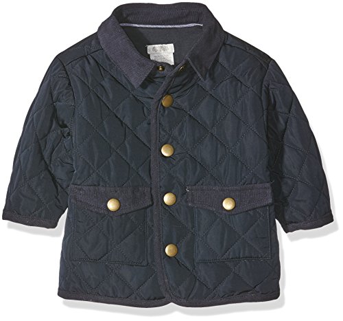 Mamas & Papas Baby-Boys Mamas And Papas Padded Jacket Navy Plain Long Sleeve Jacket, Blue (Navy), 12-18 Months