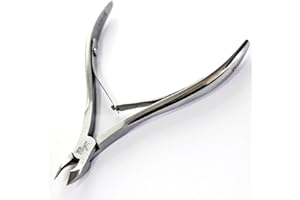 LAC FOR YOU Nagelhautzange aus Edelstahl – Professioneller Nagelhautschneider Präziser Schnitt, Hautzange Nagelhaut Desinfektionsbeständi