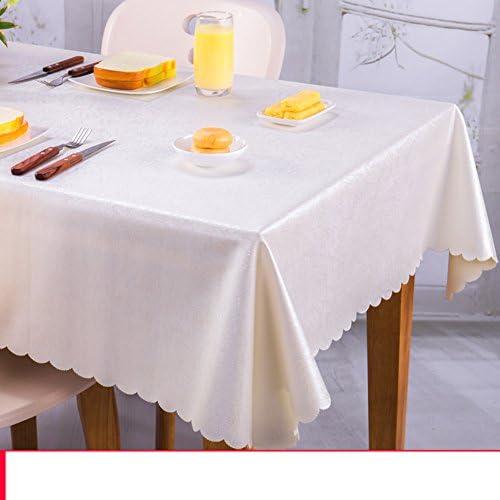 Waterproof oil-proof tablecloths,Anti-hot elegant tablecloths rectangle for dining table restaurant hotel kitchen tv cabinet desk-K 140x190cm(55x75inch)
