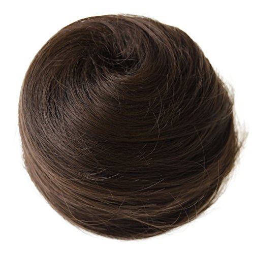 PRETTYSHOP Dutt Haarteil Zopf Haarknoten Hepburn-Dutt Haargummi Hochsteckfrisuren Div. Farben DC12