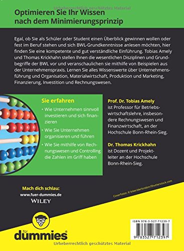BWL fur Dummies