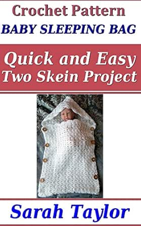 easy crochet baby sleeping bag