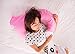 Drasawee 43cm/16" One-Arm Boy Friend Cushion Body Pillow Doll PP Stuffed Bolster Toy Perfect Gift for Girls Pink