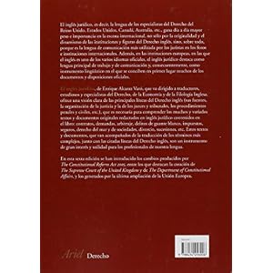 El inglés jurídico : textos y documentos (Ariel Derecho)