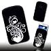 Produktbild Handy Tasche schwarz/weiß S3-2 für Samsung Galaxy W / Galaxy Y S5360 / Galaxy Ace S5830 / Wave Y S5380 / Wave M S7250 / Galaxy Gio S5660 / Galaxy Y Pro B5510 / Ch@t 335 / Galaxy Mini S5570 / Galaxy Fit S5670