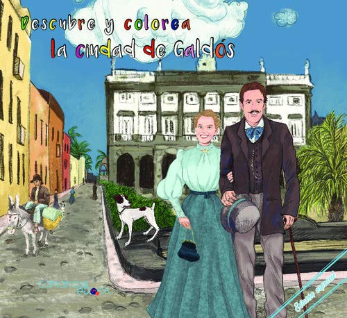 Descubre y colorea la ciudad de Galdós