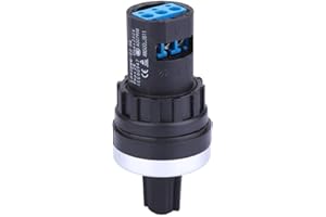 YUNIR LA42DWQ Potentiometer, hochgenaues, einstellbares Einzelkreis-Potentiometer mit variabler Geschwindigkeit, 22 mm, 5K