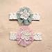 Etosell Kids Baby Gauze Flowers Headband Lace Bow Hair Wear Hairband Ribbon Pink