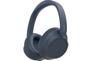 Sony WH-CH720N Wireless Noise Cancelling Headphones, 35 hours battery life, Clearer hands-free calling, Multipoint Connection, Blue, UAE Version - 1-Year warranty